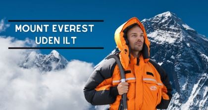 Mount Everest uden ilt - Rasmus Kraghs fascinerende fortælling om sin historiske præstation 21. september kl. 19:00